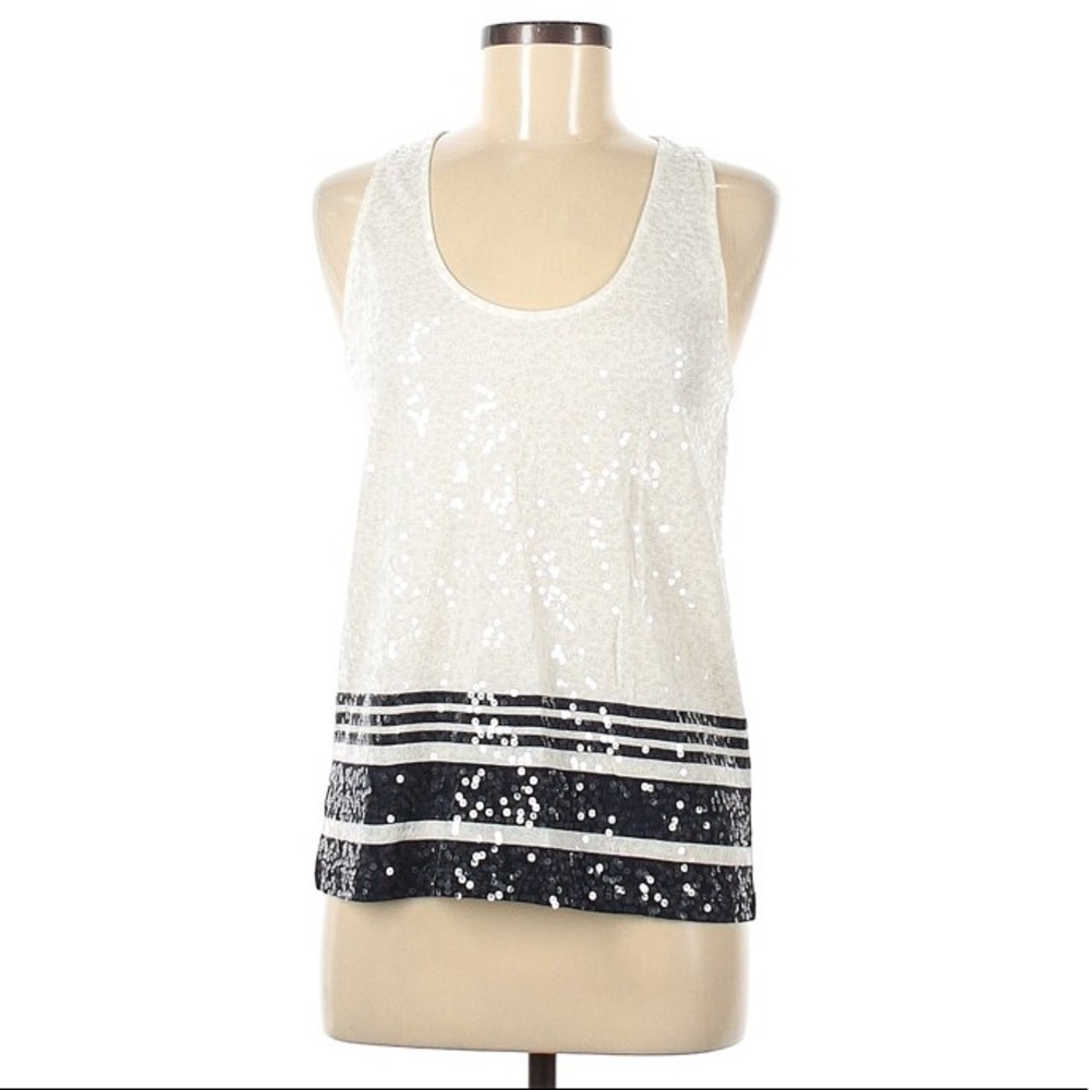 J Crew sequined tank, NWT